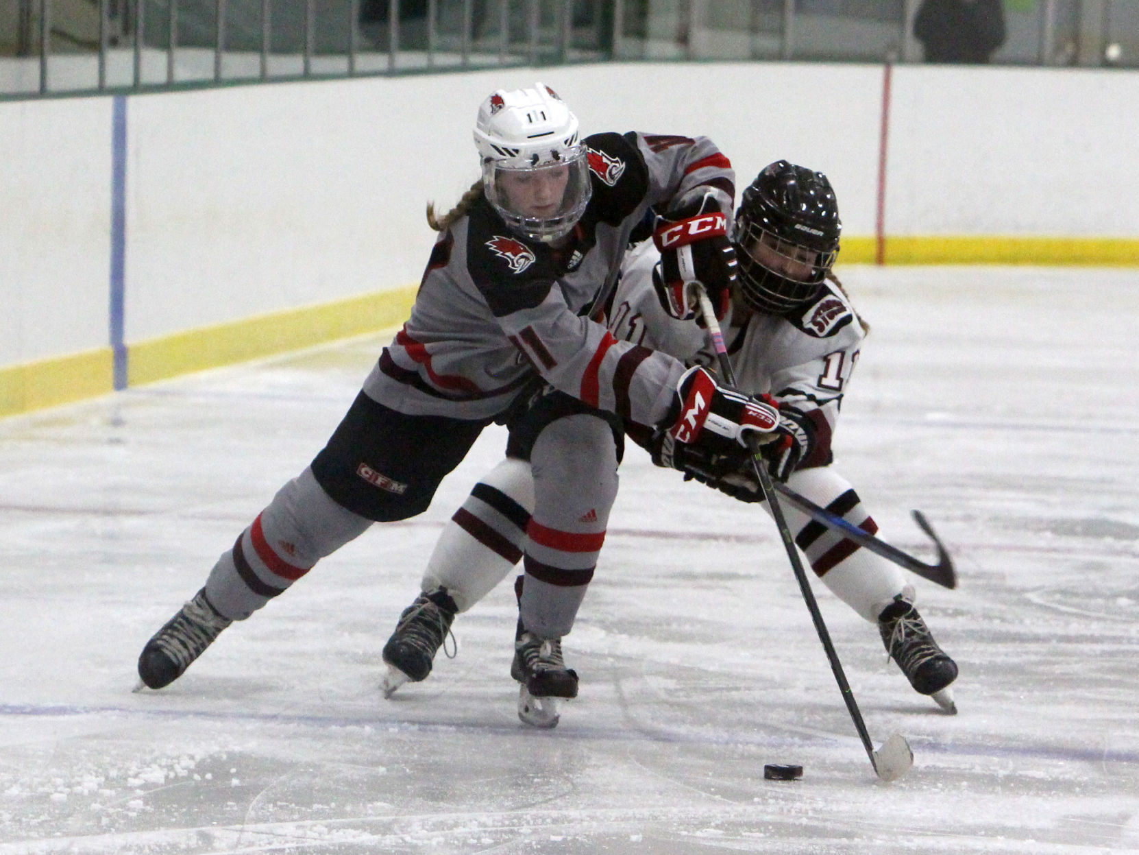 Prep girls hockey state semifinals: Chippewa Falls/Menomonie at Central Wisconsin 2-17-21